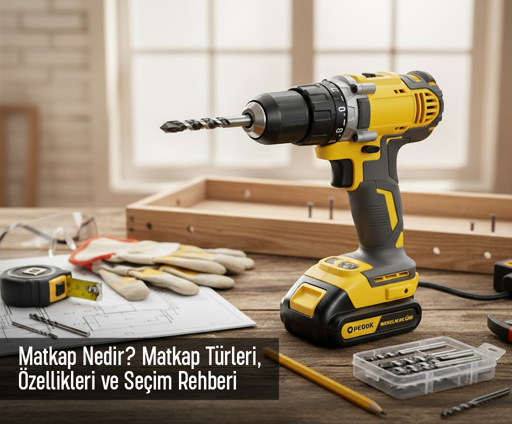 Matkap Nedir? Matkap Türleri, Özellikleri ve Seçim Rehberi